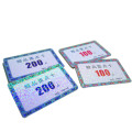 Full color printing set point hologram card anti-counterfeiting pvc membership cards